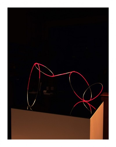 View works from textile sculptures